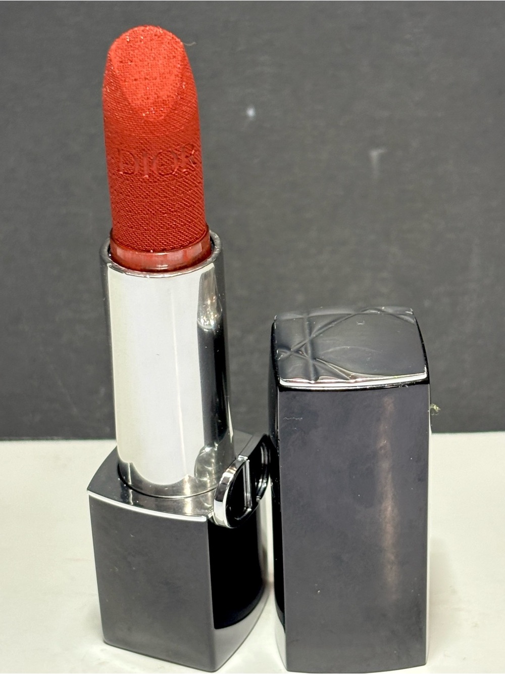 Dior 840 Rayonnante Velvet matte finish rouge lipstick